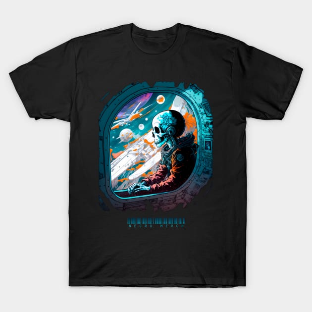 Interskullar - Necro Merch T-Shirt by NecroMerch